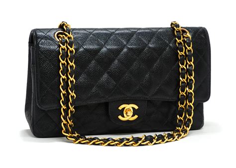 classic chanel bag black